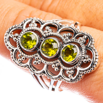 Peridot Ring Size 10 (925 Sterling Silver) R142686