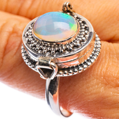 Poison Natural Ethiopian Opal Ring Size 11.5 (925 Sterling Silver) R142428