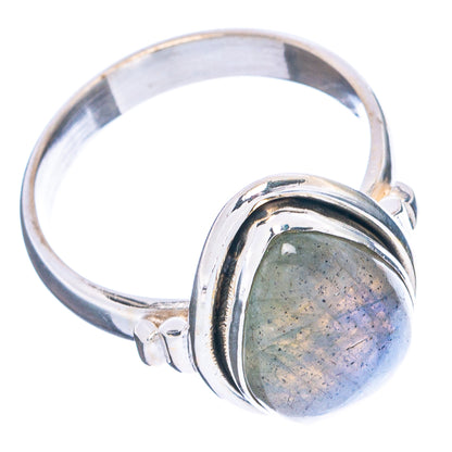 Labradorite Ring Size 8 (.925 Sterling Silver)