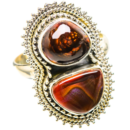 Mexican Fire Agate Ring Size 10.75 (925 Sterling Silver) RING138876