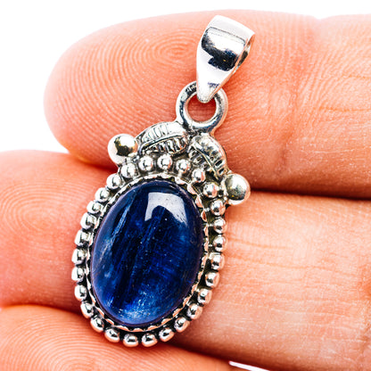 Kyanite Pendant 1 1/4" (.925 Sterling Silver)