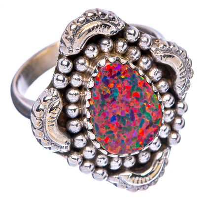Synthetic Opal Ring Size 7 (925 Sterling Silver) R146168