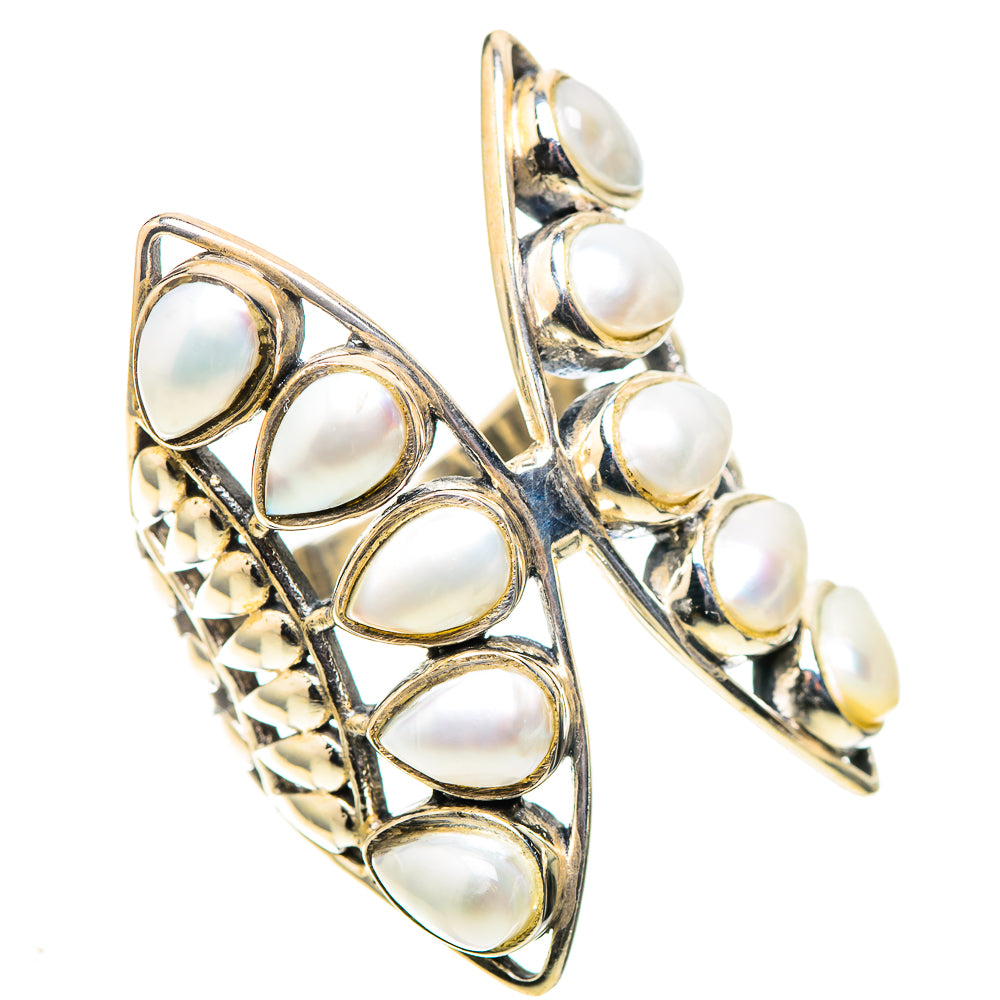 Large Cultured Pearl Ring Size 8.25 (925 Sterling Silver) RING138586