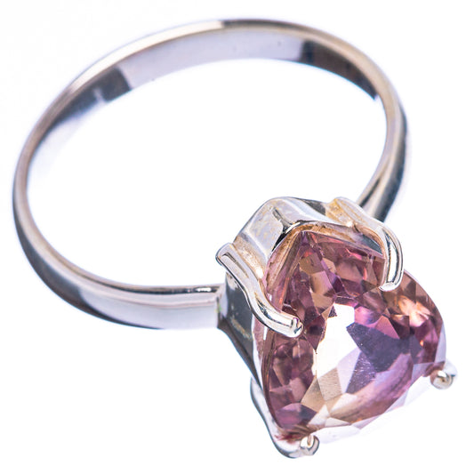 Faceted Ametrine Ring Size 8.5 (925 Sterling Silver) R4506