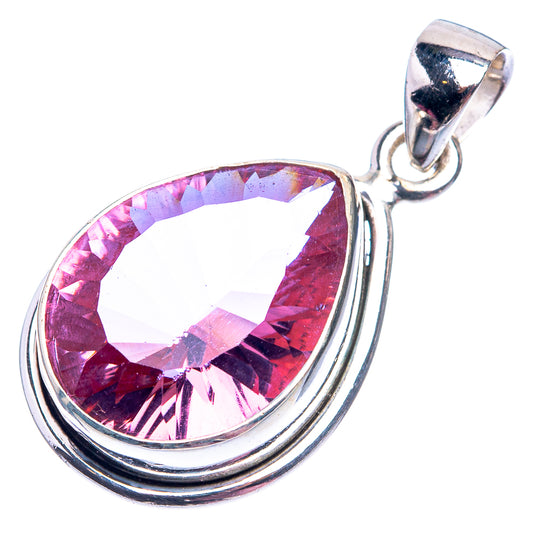 Alexandrite (Lab.) Pendant 1 1/4" (925 Sterling Silver) P38936