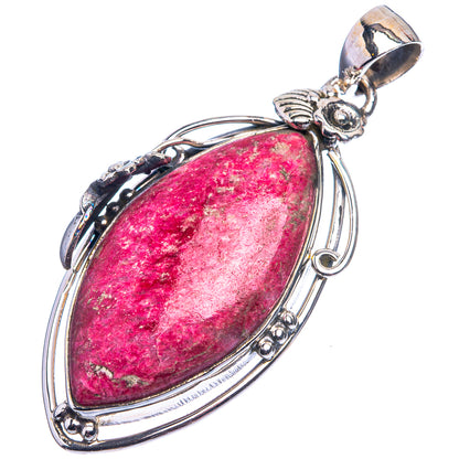 Thulite Pendant 1 7/8" (925 Sterling Silver) P38899