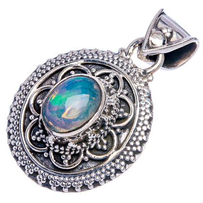 Rare Pendant 1 1/4" (925 Sterling Silver) P40281