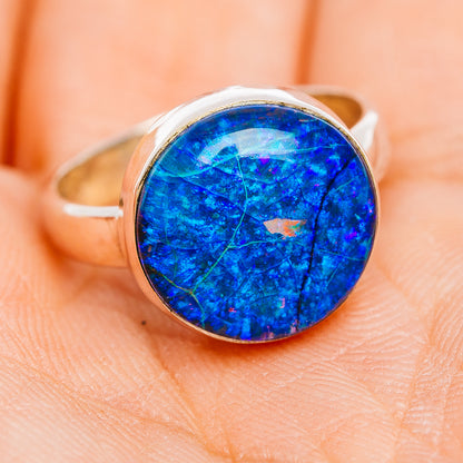 Sterling Opal Ring Size 6.75 (.925 Sterling Silver)