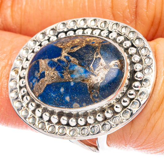Lapis Lazuli 925 Sterling Silver Ring Size 5.75 (925 Sterling Silver) R6274