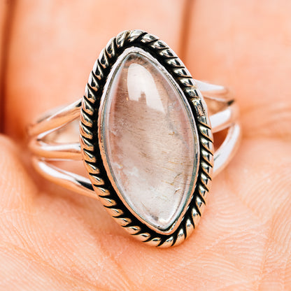 Premium Aquamarine Ring Size 6.75 (.925 Sterling Silver)