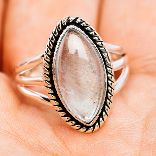 Premium Aquamarine Ring Size 6.75 (.925 Sterling Silver)