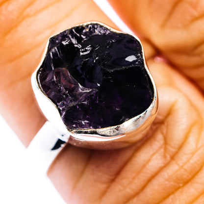 Amethyst Ring Size 7.5 (.925 Sterling Silver)