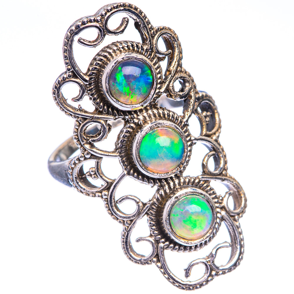Ethiopian Opal Ring Size 6.25 (925 Sterling Silver) RING143320