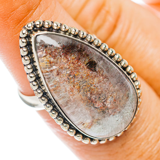 Lodolite Ring Size 6.75 (German Silver)
