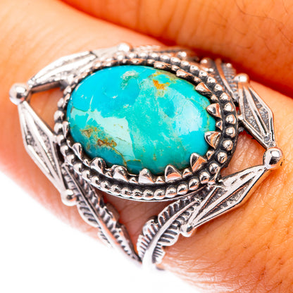 Chrysocolla Ring Size 8.25 (925 Sterling Silver) R141325