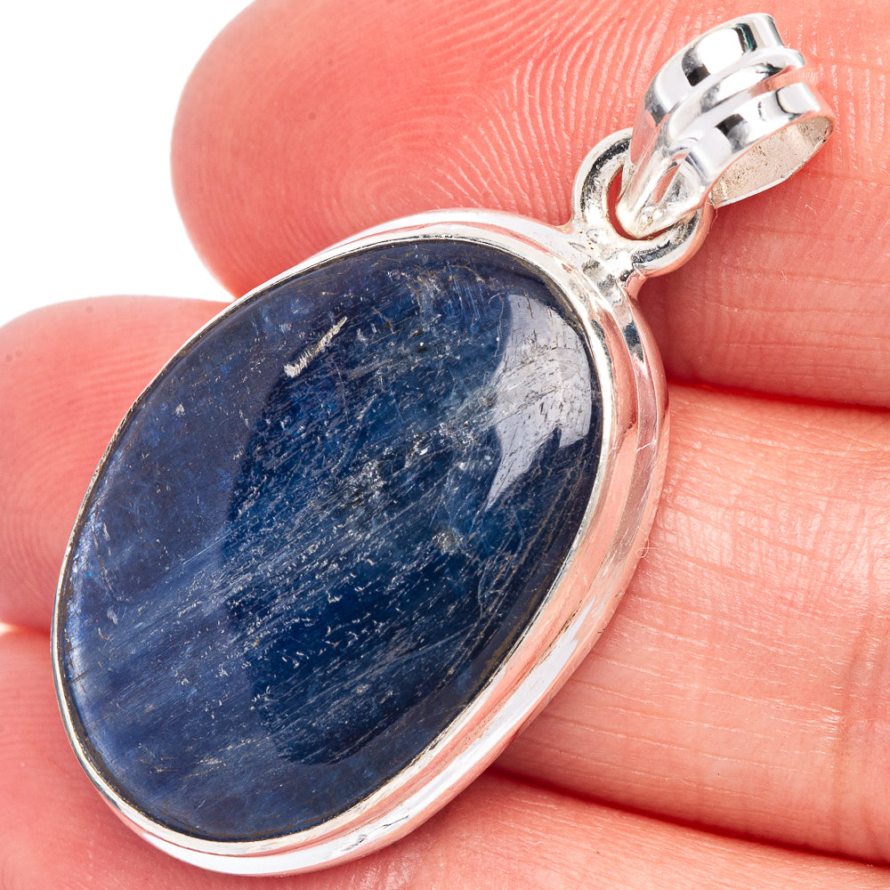 Kyanite Pendant 1 1/2" (925 Sterling Silver) P40475