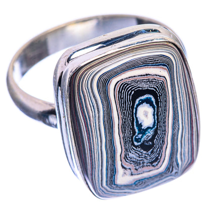 Fordite Ring Size 8.75 (925 Sterling Silver) RING143279