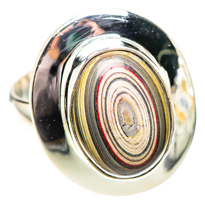 Fordite Ring Size 7.75 (925 Sterling Silver) RING139072