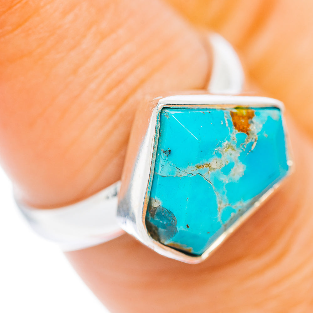 Mojave Turquoise Ring Size 7 (.925 Sterling Silver)