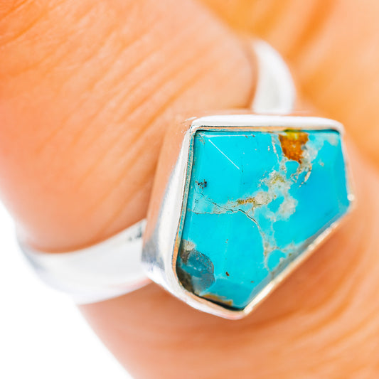 Mojave Turquoise Ring Size 7 (.925 Sterling Silver)