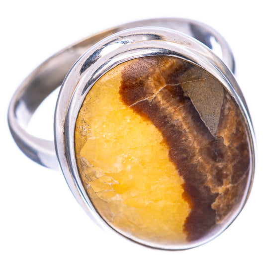 Septarian Ring Size 9 (925 Sterling Silver) R1681