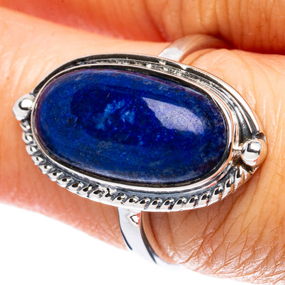 Asc Premium Lapis Lazuli Ring Size 6.75 (925 Sterling Silver) R3433