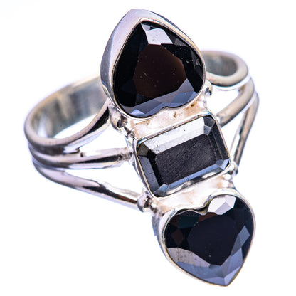 Black Onyx Ring Size 9 (925 Sterling Silver) R142985