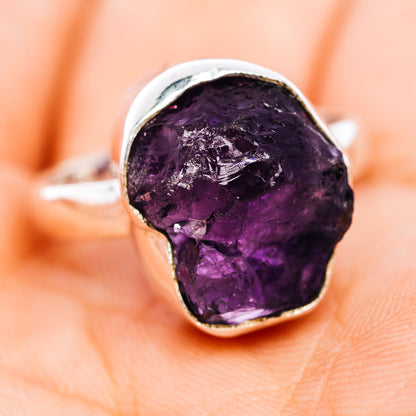 Amethyst Ring Size 7.5 (.925 Sterling Silver)