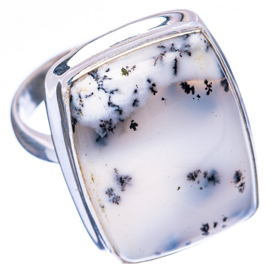 Dendritic Opal Ring Size 8.5 (925 Sterling Silver) R1963