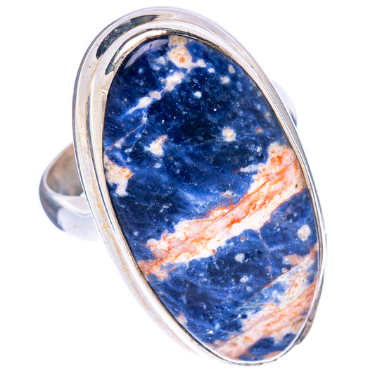 Sodalite Ring Size 5 (925 Sterling Silver) R1585