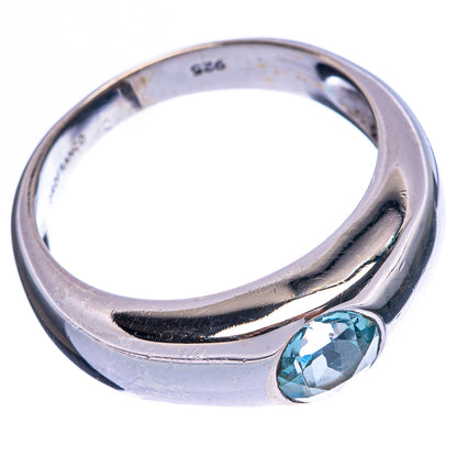 Rare Blue Topaz Ring Size 10 (925 Sterling Silver) R145977