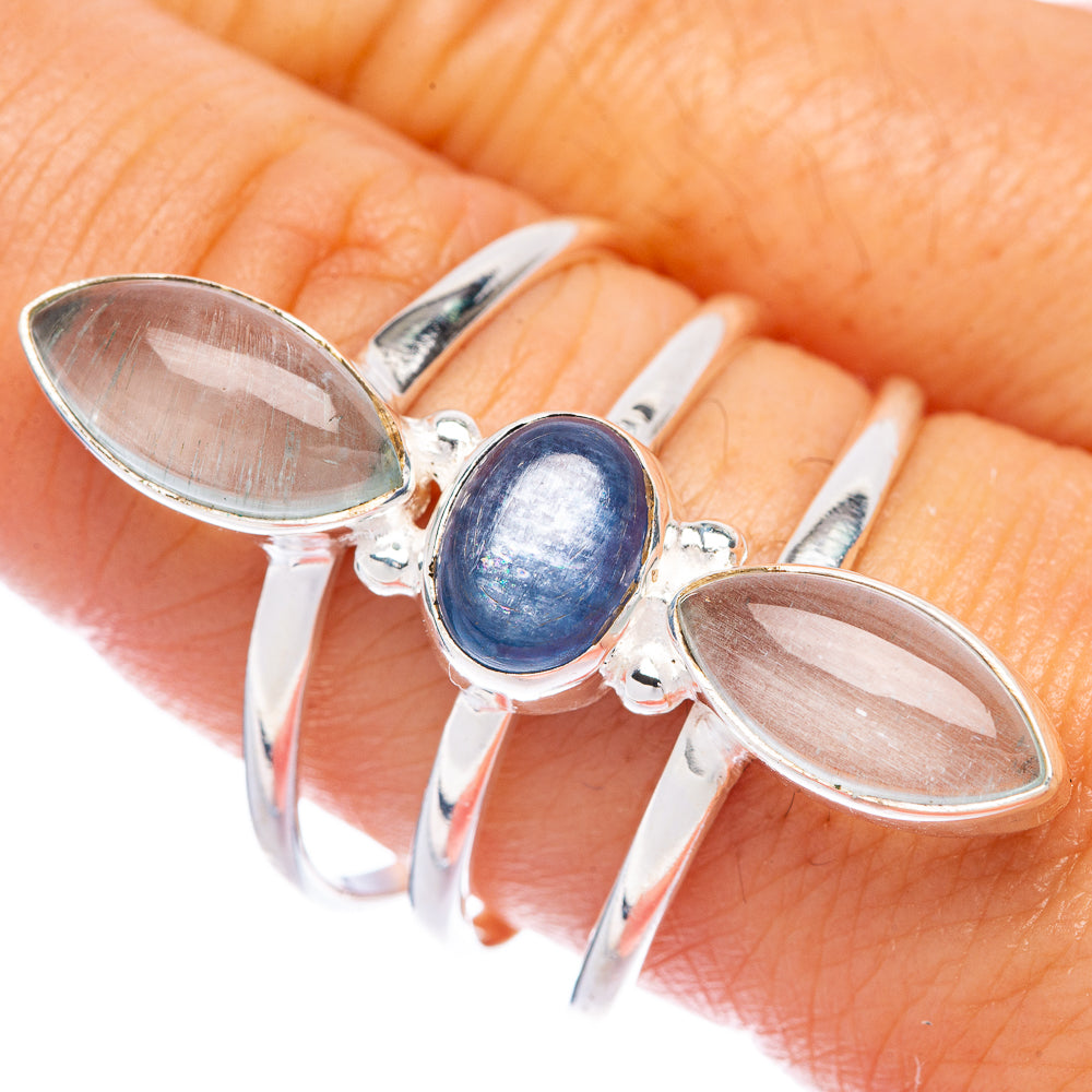 Kyanite, Aquamarine Ring Size 9.75 (925 Sterling Silver) R144912