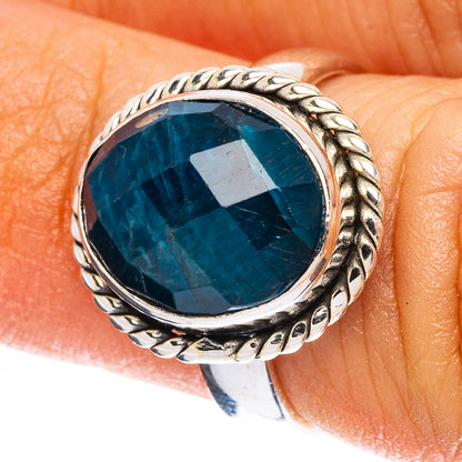 Rare Apatite Ring Size 5 (925 Sterling Silver) R5069