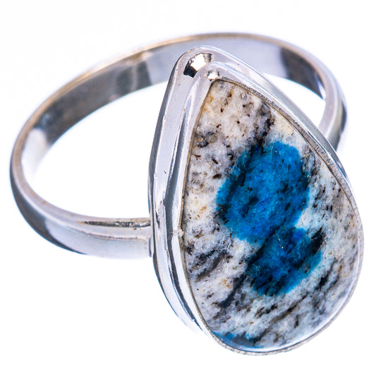 K2 Blue Azurite Ring Size 11.25 (925 Sterling Silver) R3370