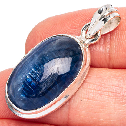 Kyanite Pendant 1 3/8" (925 Sterling Silver) P40392