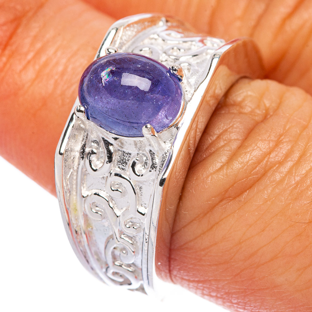 Natural Tanzanite Ring Size 8 (925 Sterling Silver) R145923