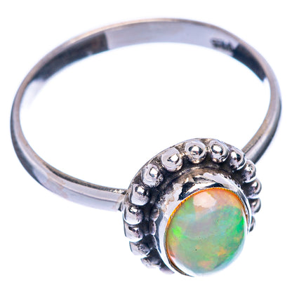 Rare Natural Ethiopian Opal Ring Size 7 (925 Sterling Silver) R145600