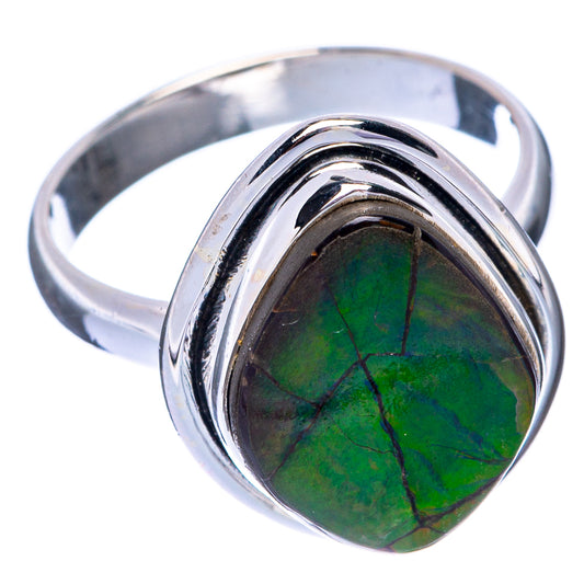 Ammolite Ring Size 5.5 (925 Sterling Silver) R144968