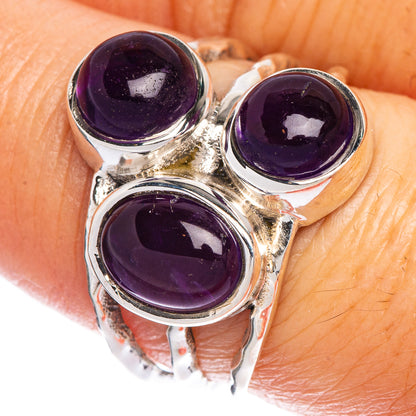 Amethyst Ring Size 7.75 (925 Sterling Silver) R147245