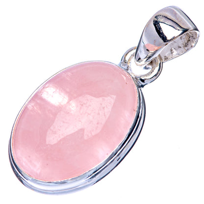 Rare Morganite Pendant 1 1/4" (925 Sterling Silver) P41375