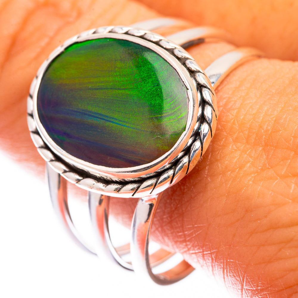 Aura Opal Ring Size 11.75 (925 Sterling Silver) R140703