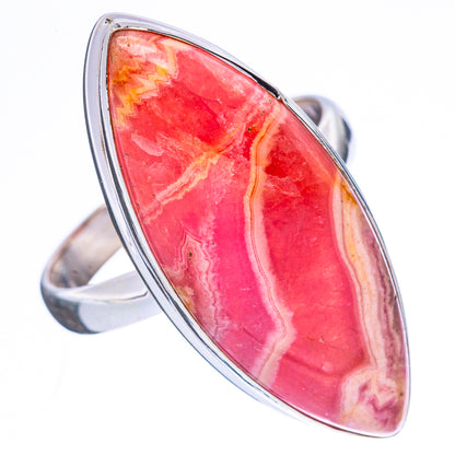 Rhodochrosite Ring Size 8.5 (925 Sterling Silver) R4229