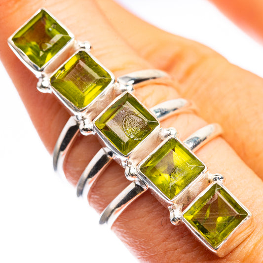 Large Peridot Ring Size 8 (925 Sterling Silver) RING143462