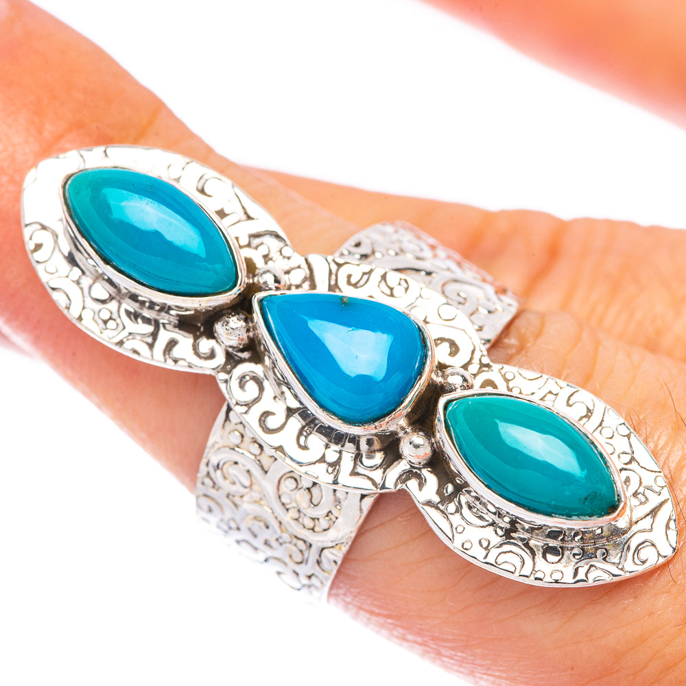 Large Sleeping Beauty Turquoise Ring Size 7 (925 Sterling Silver) R144805
