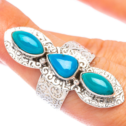 Large Sleeping Beauty Turquoise Ring Size 7 (925 Sterling Silver) R144805