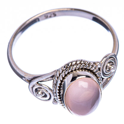 Rose Quartz Dainty Ring Size 6.5 (925 Sterling Silver) R147280
