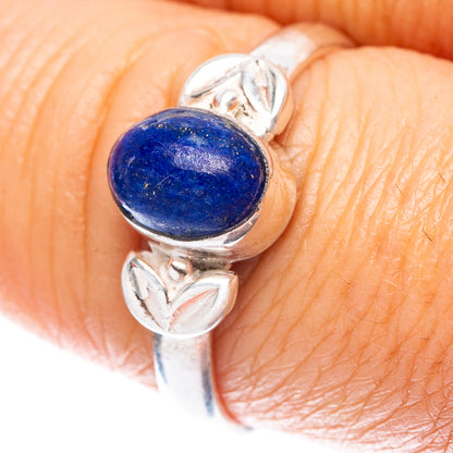Lapis Lazuli Ring Size 8.25 (925 Sterling Silver) R5582