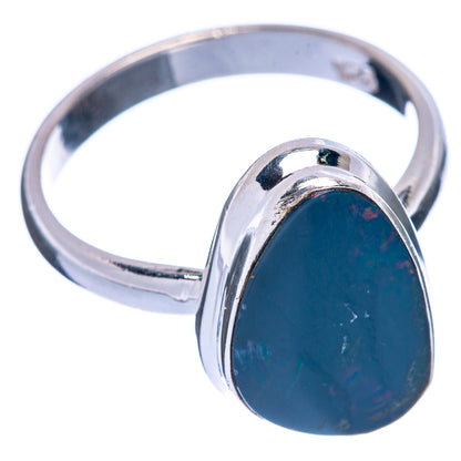 Rare Australian Fire Opal Ring Size 7.75 (925 Sterling Silver) R145608
