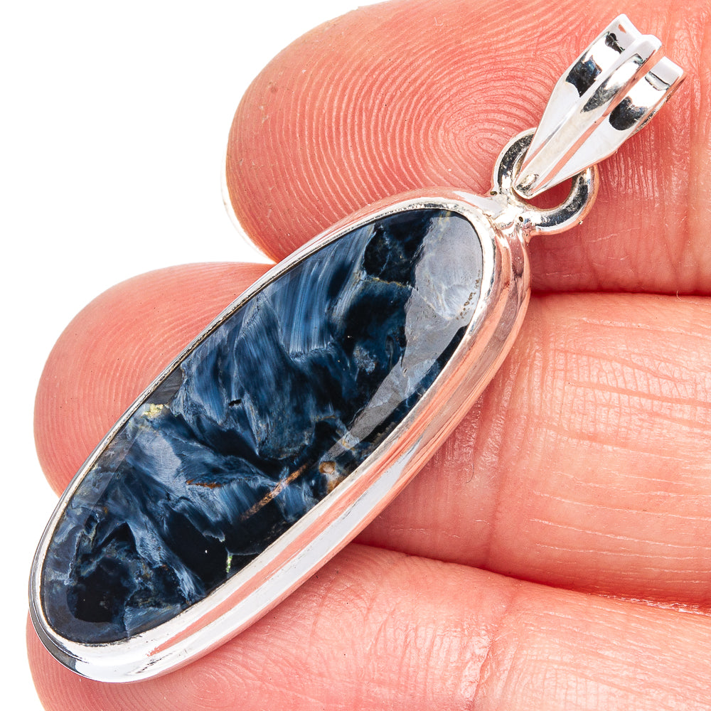 Pietersite Pendant 1 5/8" (925 Sterling Silver) P40430
