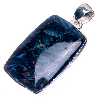 Pietersite Pendant 1 5/8" (925 Sterling Silver) P39332